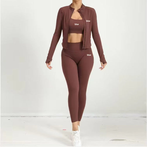 Three piece legging set