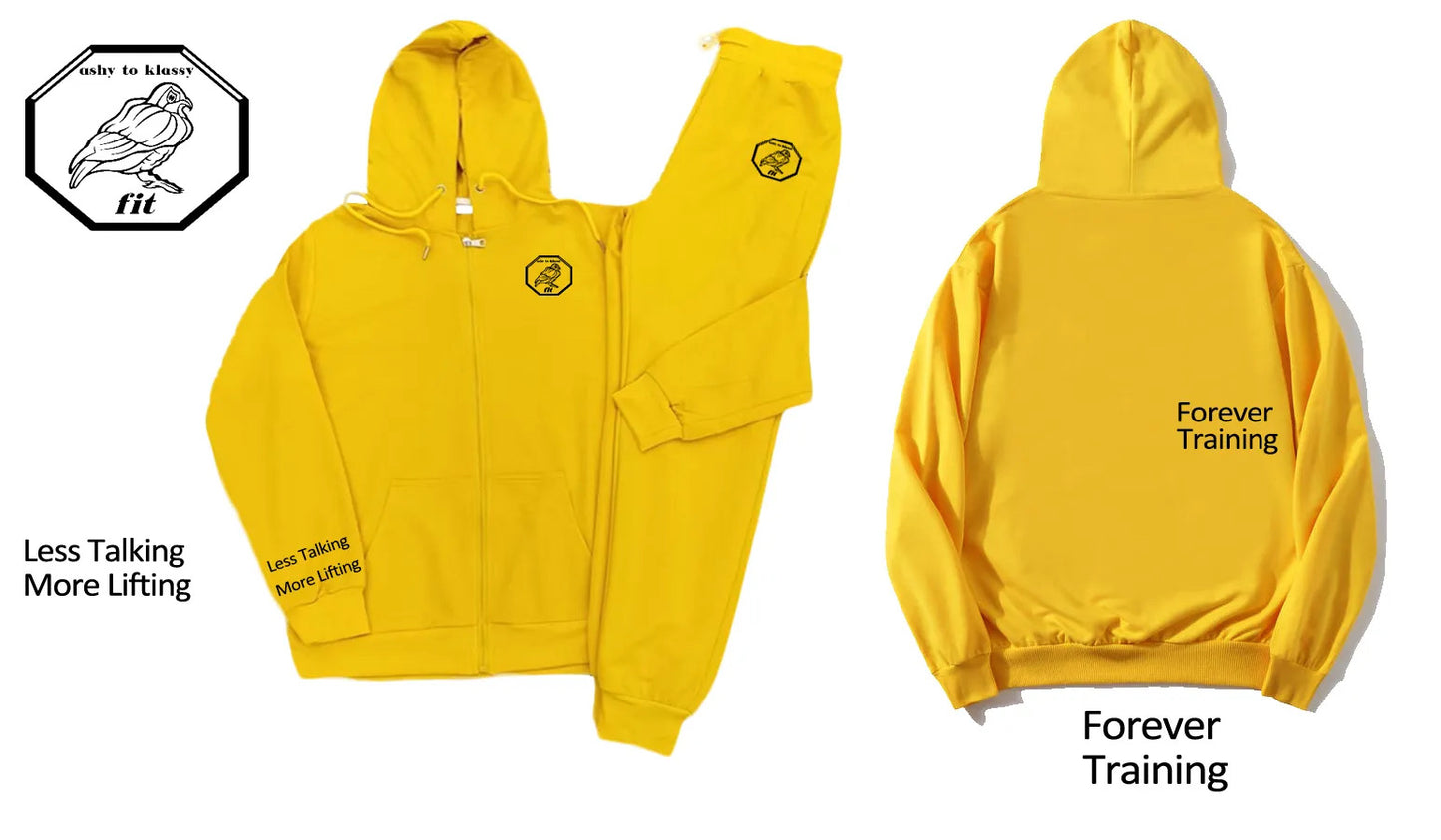 Muscle warmer sweatsuit